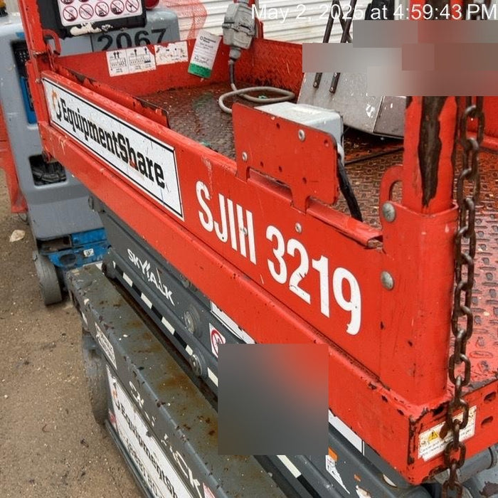 2019 Skyjack SJIII-3219 Standard Options, Trojan Batteries