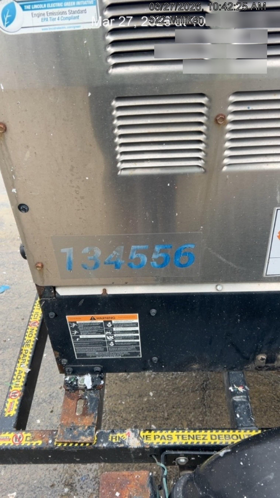 2021 Lincoln Electric Vantage 322 Ready Pak 3
