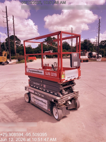 2019 Skyjack SJIII-3219 Standard Options, Trojan Batteries