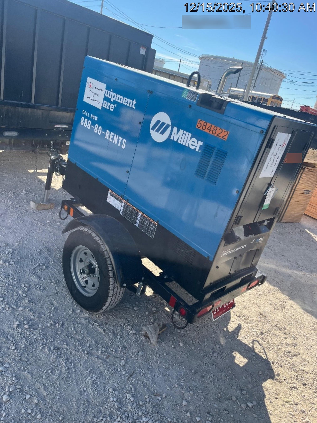 2025 MILLER ELECTRIC BIG BLUE 500