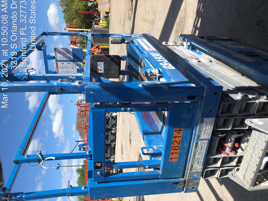 2020 Genie GS-1930 Solid Non Marking Tires, Beacon, Folding rails with half height swing gate