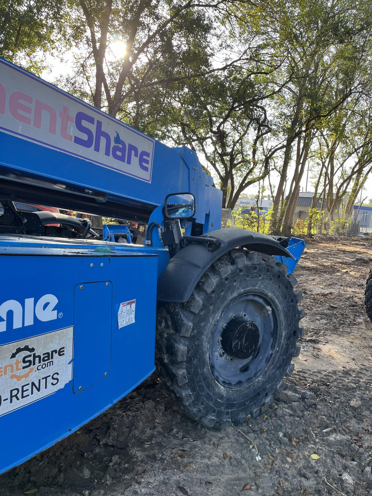 2017 Genie GTH-1056 Genie GTH1056, Solid Tires, 60" carriage, Open ROPS