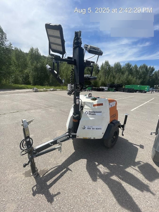 2023 Generac MLT2 Diesel, Flex Switch 120V Input, Powerzone Controller, (4) 320W LED Lights, 4kW Generator, 39.9 Gal Fuel Tank, 2" Ball, T3