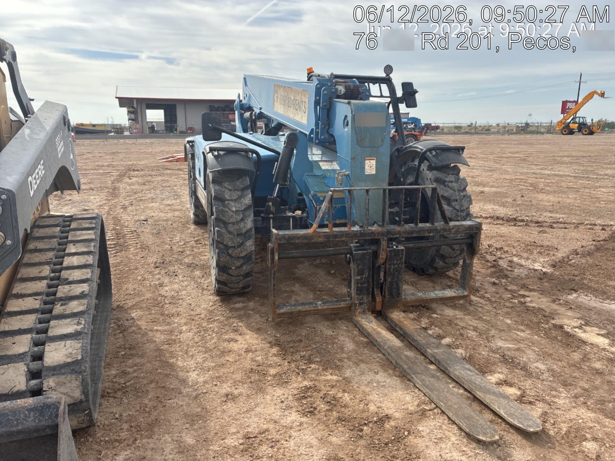 2019 Genie GTH-636 Canopy, Solid RT Tires, LED Work Lights, Beacon 60" QA Carriage, 48" Forks