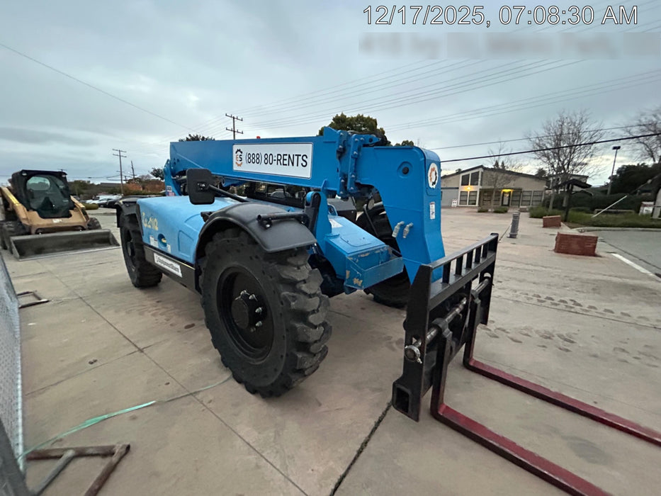 2019 Genie GTH-636 Canopy, Solid RT Tires, LED Work Lights, Beacon 60" QA Carriage, 48" Forks