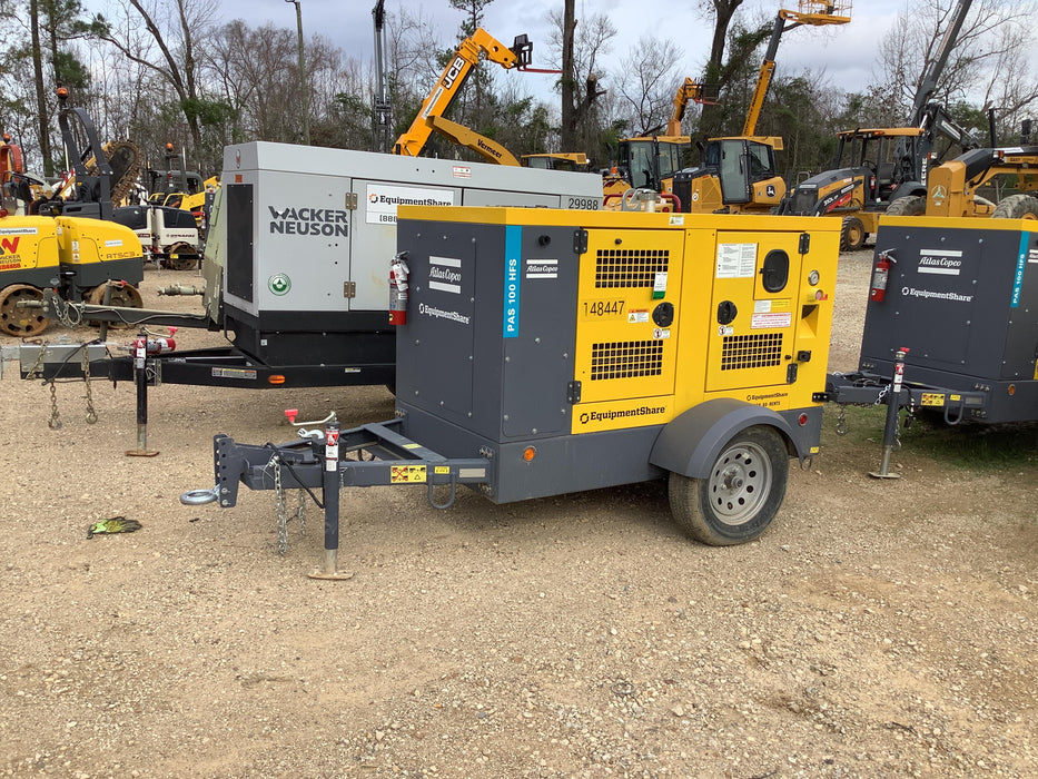 2021 ATLAS COPCO PAS 100 HF CS Enclosed