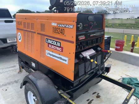 2021 Lincoln Electric Vantage 549X Ready Pak 3, ORANGE (includes trailer, cable rack, fender light kit)