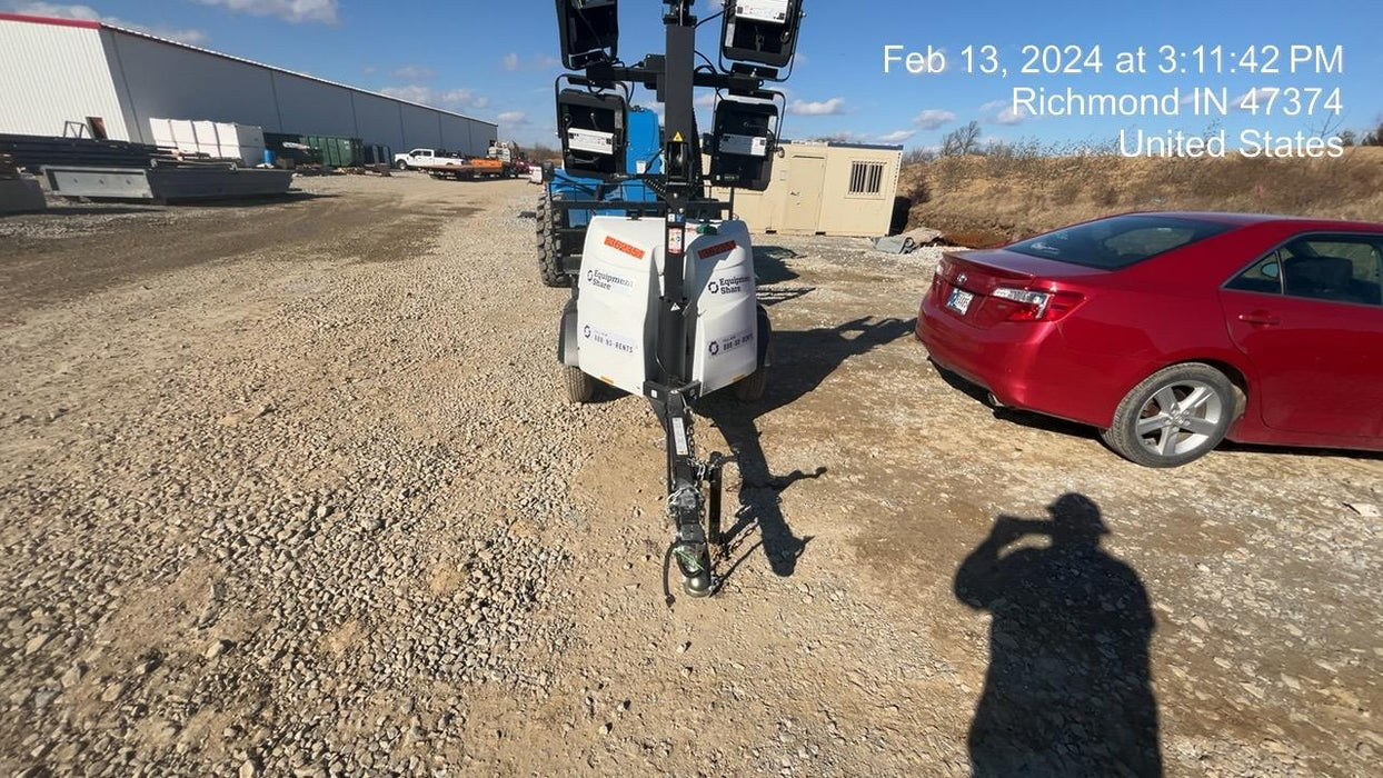 2023 Generac MLT2 Diesel, Flex Switch 120V Input, Powerzone Controller, 
(4) 320W LED Lights, 4kW Generator, 39.9 Gal Fuel Tank, 2" Ball, T3