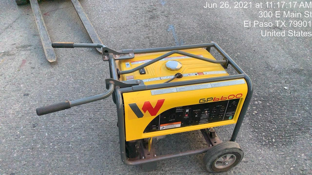 2020 WACKER NEUSON GP6600A