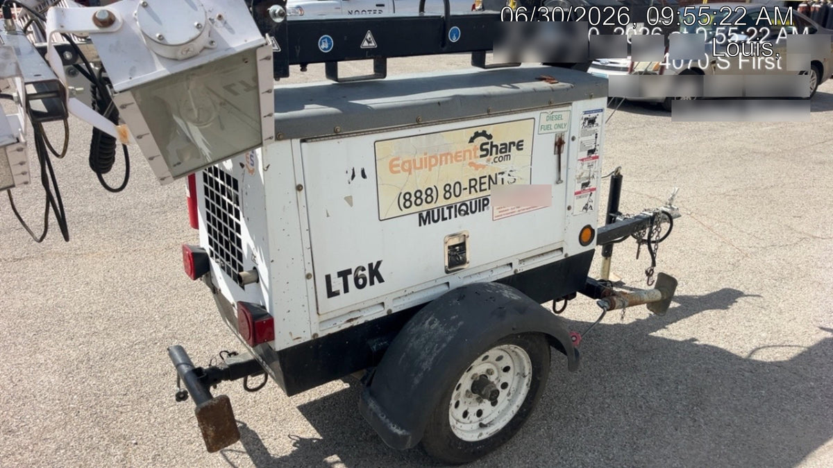 2017 Multiquip LT6K` MultiQuip LT6KV Towable Light Tower