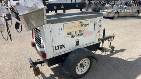 2017 Multiquip LT6K` MultiQuip LT6KV Towable Light Tower
