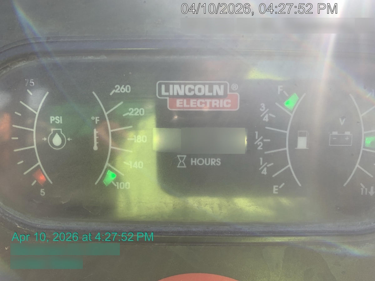 2021 Lincoln Electric Vantage 549X Ready Pak 3, ORANGE (includes trailer, cable rack, fender light kit)