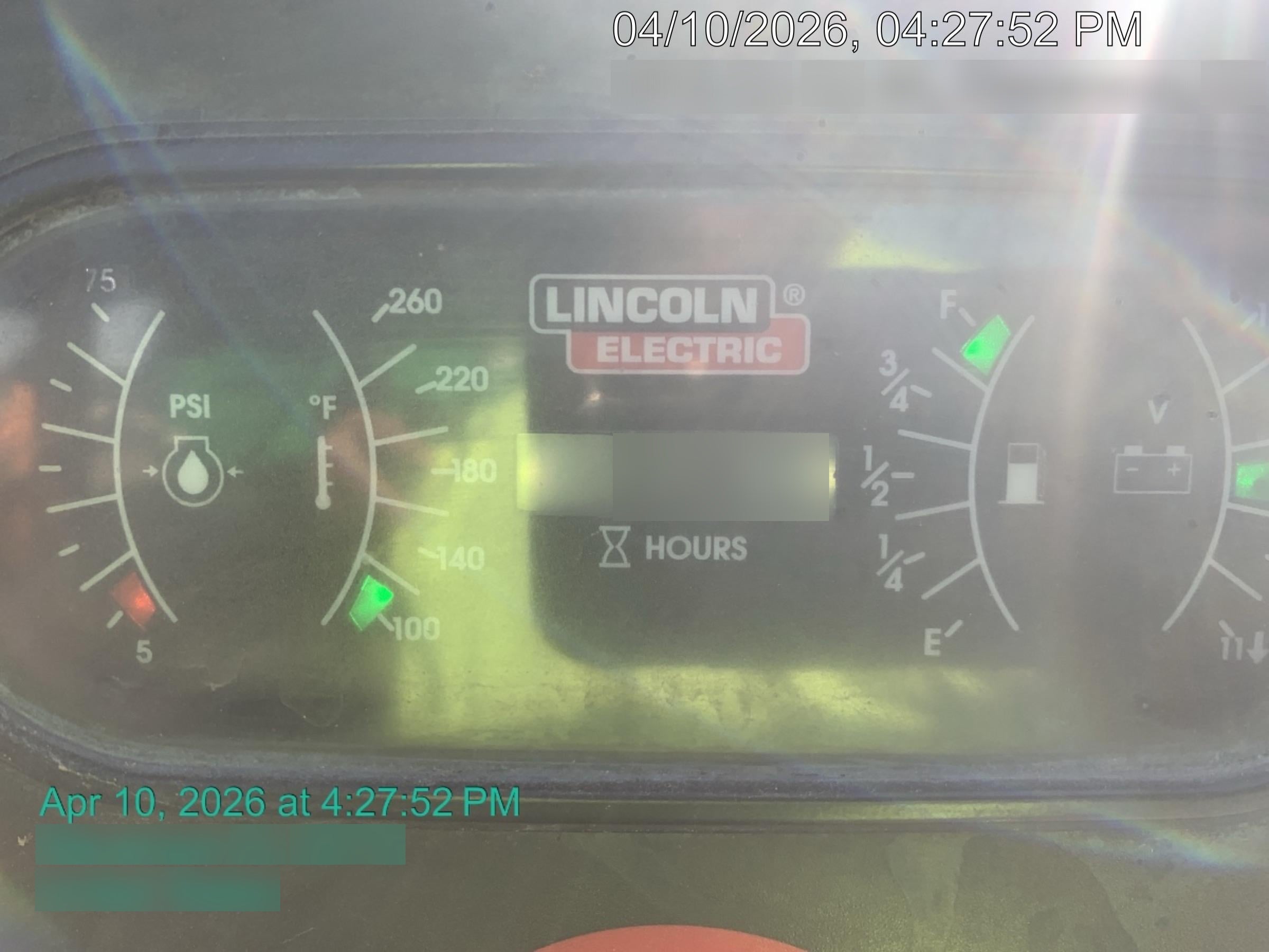 2021 Lincoln Electric Vantage 549X Ready Pak 3, ORANGE (includes trailer, cable rack, fender light kit)