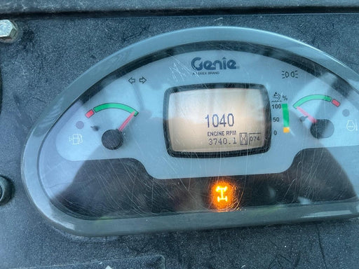 2019 Genie GTH-844 Cab/Heat/AC, Solid RT Tires, LED Work Lights, Beacon 60" QA Carriage, 48" Forks