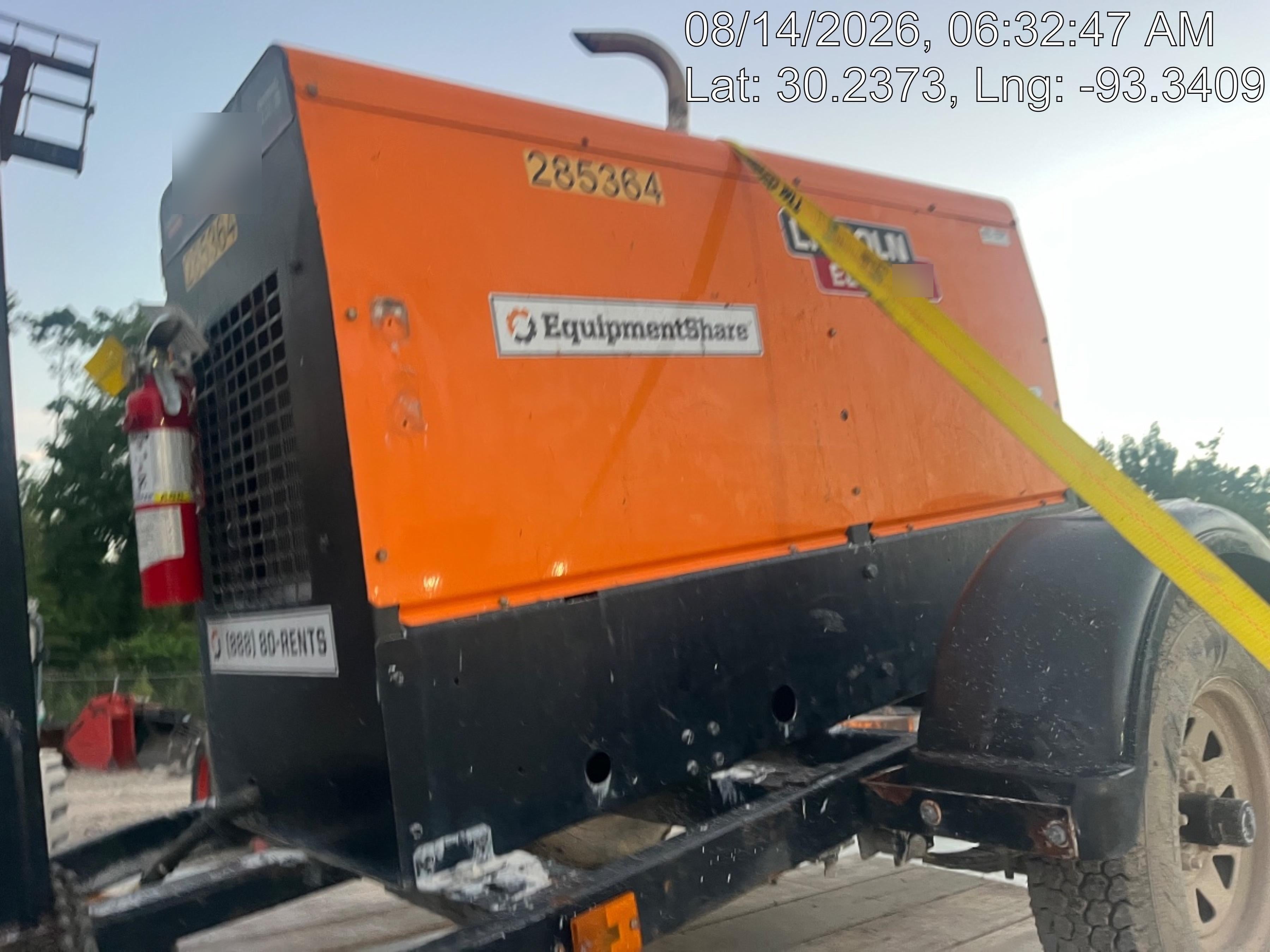 2022 Lincoln Electric LE400 Kubota V1505, Trlr, Cable Rack, Light Kit, ES Decals, T3