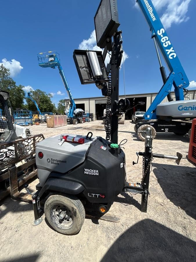 2024 Wacker Neuson LTT4 Diesel, Kohler KDW702, Deep Sea Controller, Auto Start, LED 320W, Bypass Outlet, T3