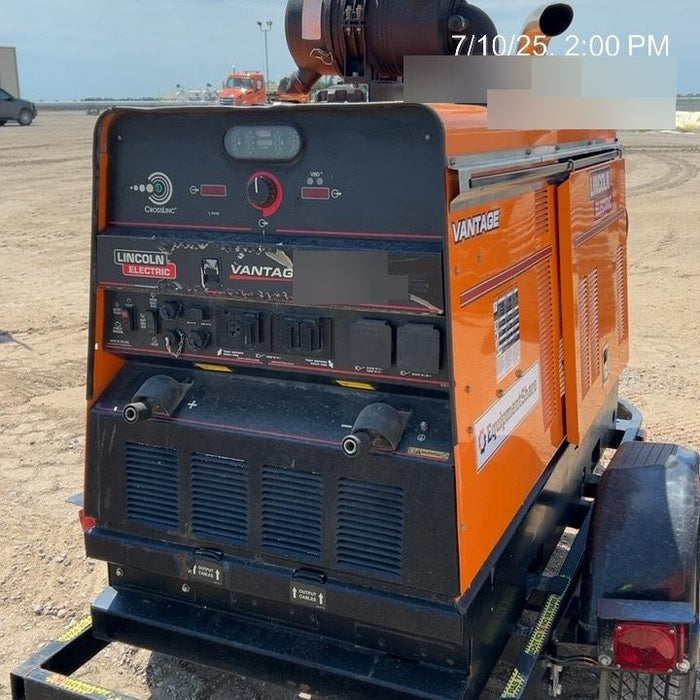 2021 Lincoln Electric Vantage 549X Ready Pak 3, ORANGE (includes trailer, cable rack, fender light kit)