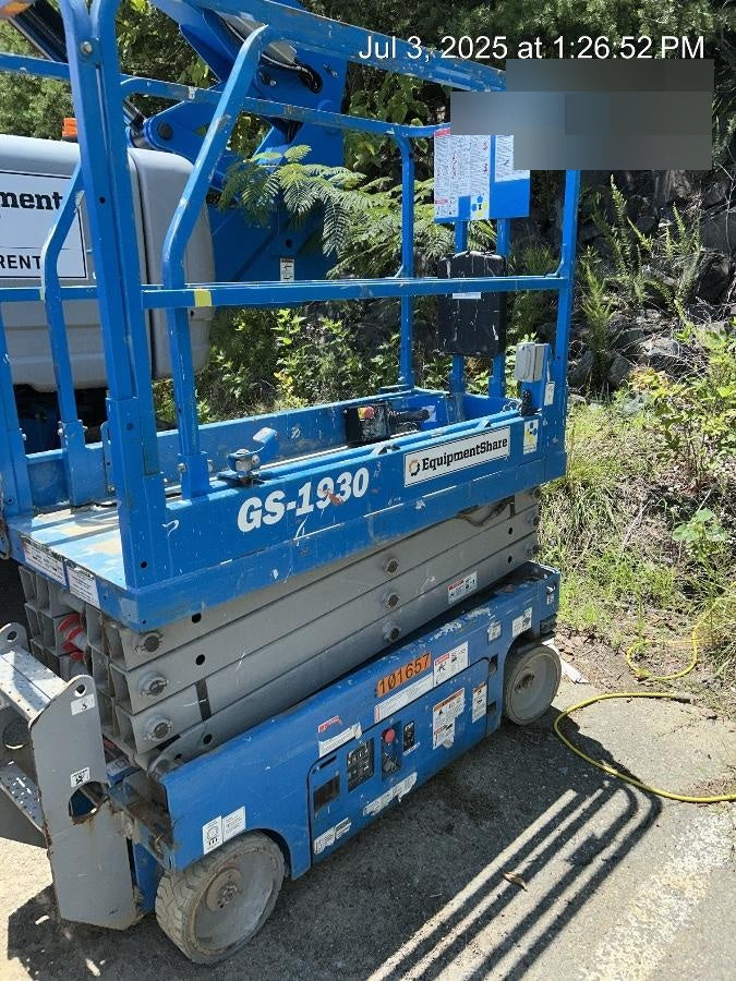 2020 Genie GS-1930 Fixed rails with chain entry gate - Pre A92.20