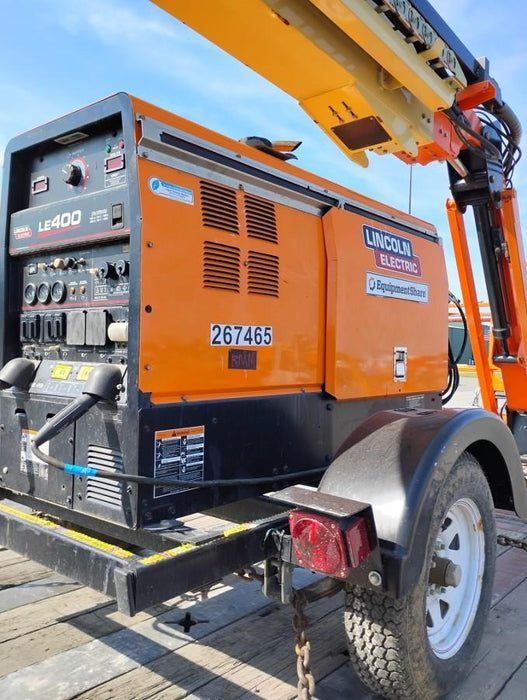 2022 Lincoln Electric LE400 Kubota V1505, Trlr, Cable Rack, Light Kit, ES Decals, T3