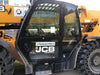 2020 JCB 510-56 Cab/Heat/Air, 74 HP, Solid Tires, STD Worklight, Beacon, Aux Hydraulics, Lifting Eye, Back up Alarm w/66" Carriage/60" Forks