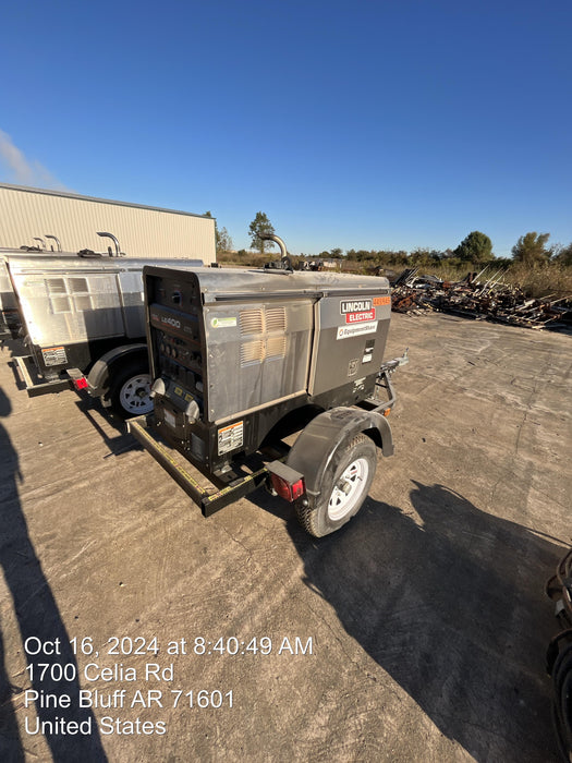 2024 Lincoln Electric LE400 Kubota V1505, Trlr, Cable Rack, Light Kit, ES Decals, T3