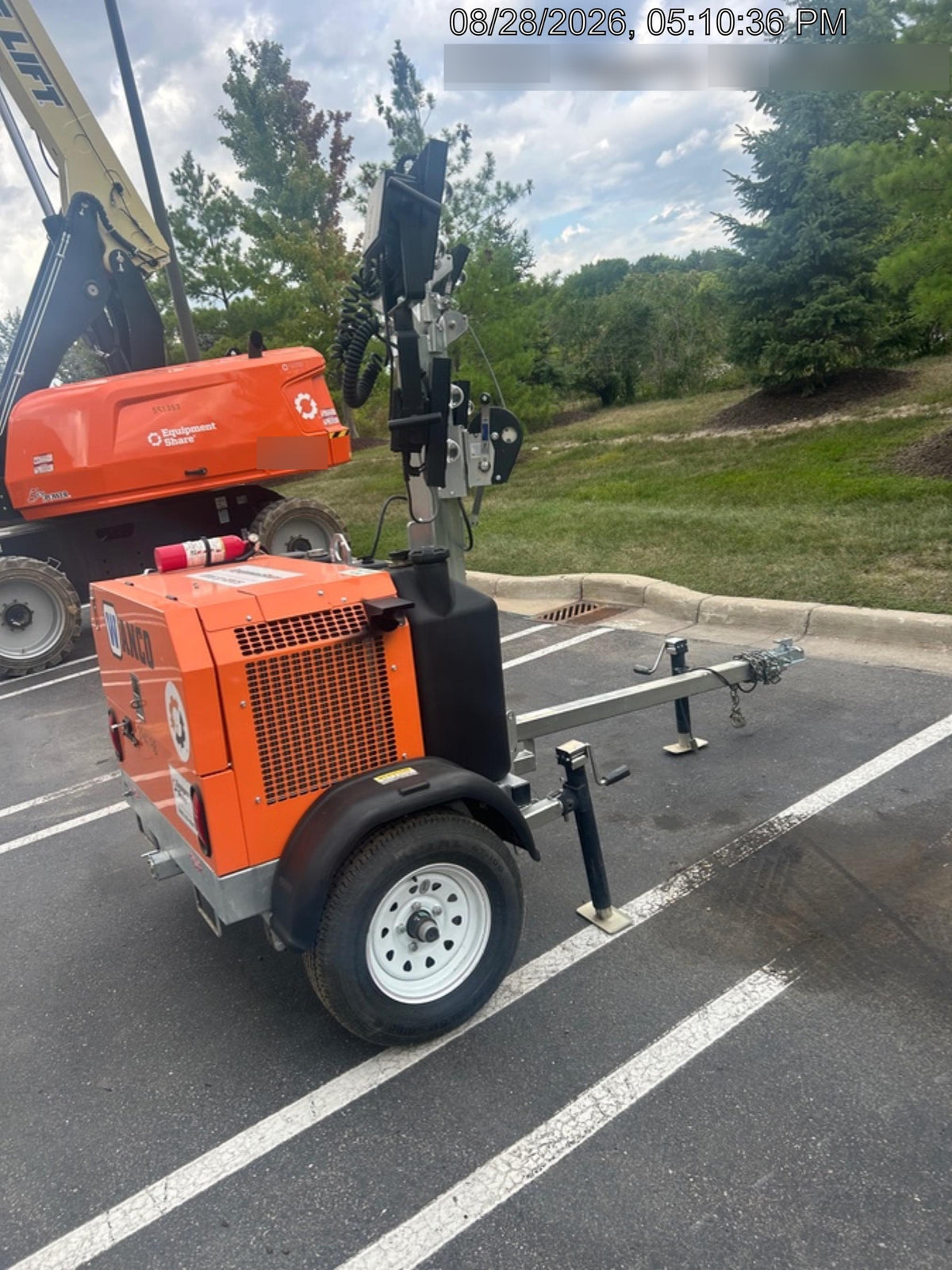 2024 Wanco WLTT-4MM4K Diesel, Deep Sea Controller, Shore Power Plug, Auto Start, (4) 350W LED Floodlights, 4kW Generator, 60 Gal Fuel Tank, 2" Ball, T3