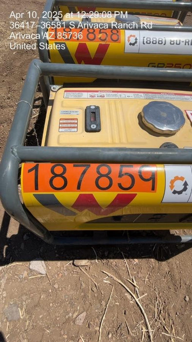 2021 WACKER NEUSON GP2500A