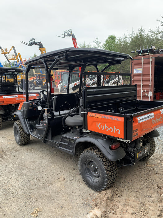 2022 Kubota RTV-X1140W-H Plastic Canopy, Windshield Acrylic Clear, LED Strobe Light, Wire Harness Kit, Back up Alarm