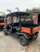 2022 Kubota RTV-X1140W-H Plastic Canopy, Windshield Acrylic Clear, LED Strobe Light, Wire Harness Kit, Back up Alarm