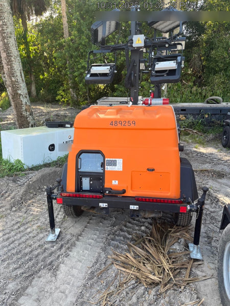 2025 Generac MLTS-4 Diesel, Mitsubishi L2E, 7.1 hp @1800 rpm, Flex Switch 120V Input, Powerzone Controller, (4) 320W LED Lights, 4kW Generator, 39.9 Gal Fuel Tank, 2" Ball, T3, ES Decals