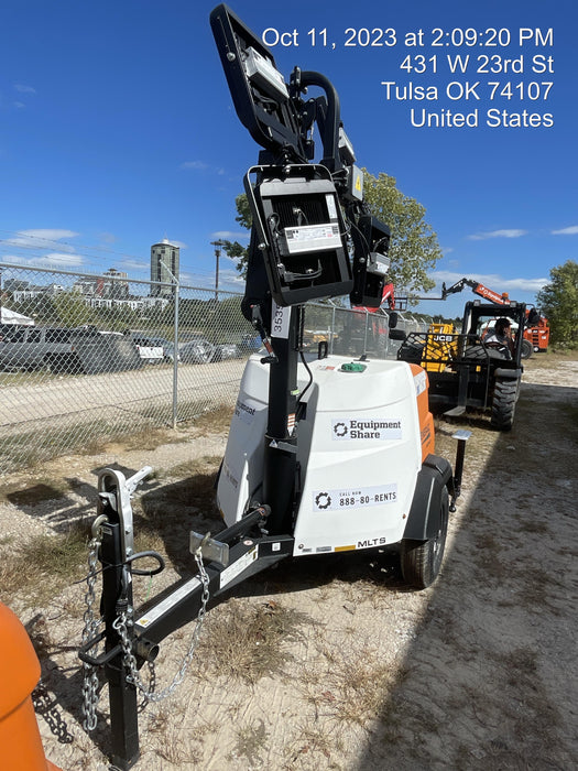 2023 Generac MLT2 Diesel, Flex Switch 120V Input, Powerzone Controller, (4) 320W LED Lights, 4kW Generator, 39.9 Gal Fuel Tank, 2" Ball, T3