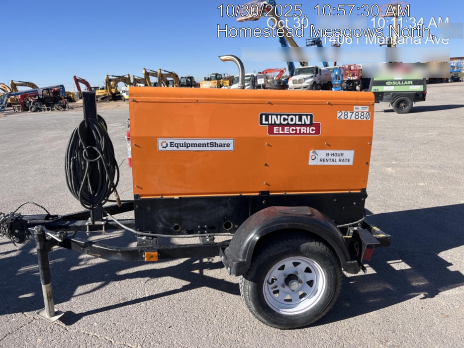 2023 Lincoln Electric LE400 Kubota V1505, Trlr, Cable Rack, Light Kit, ES Decals, T3