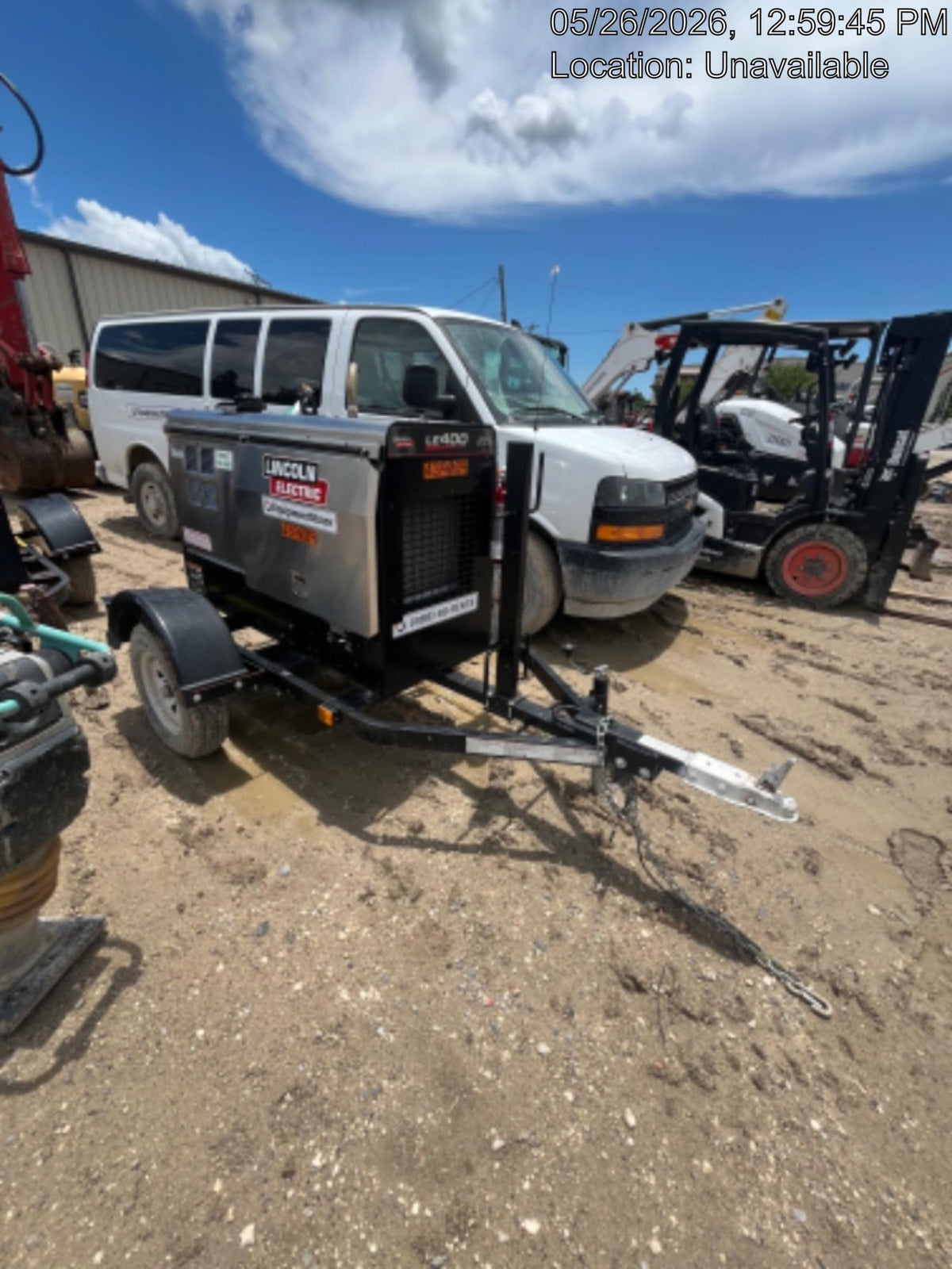 2024 Lincoln Electric LE400 Kubota V1505, Trlr, Cable Rack, Light Kit, ES Decals, T3
