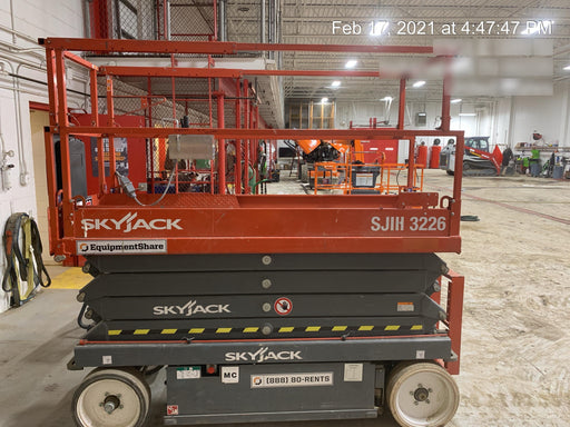2017 Skyjack SJIII-3226 Standard Rental Specs
