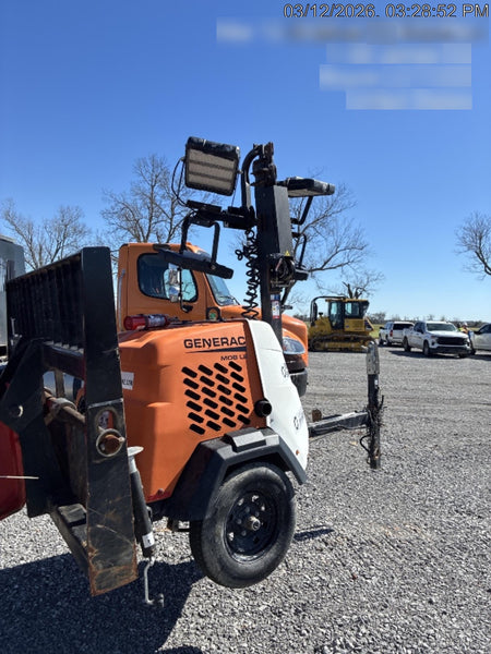 2024 Generac MLT2 Diesel, Flex Switch 120V Input, Powerzone Controller, 
(4) 320W LED Lights, 4kW Generator, 39.9 Gal Fuel Tank, 2" Ball, T3