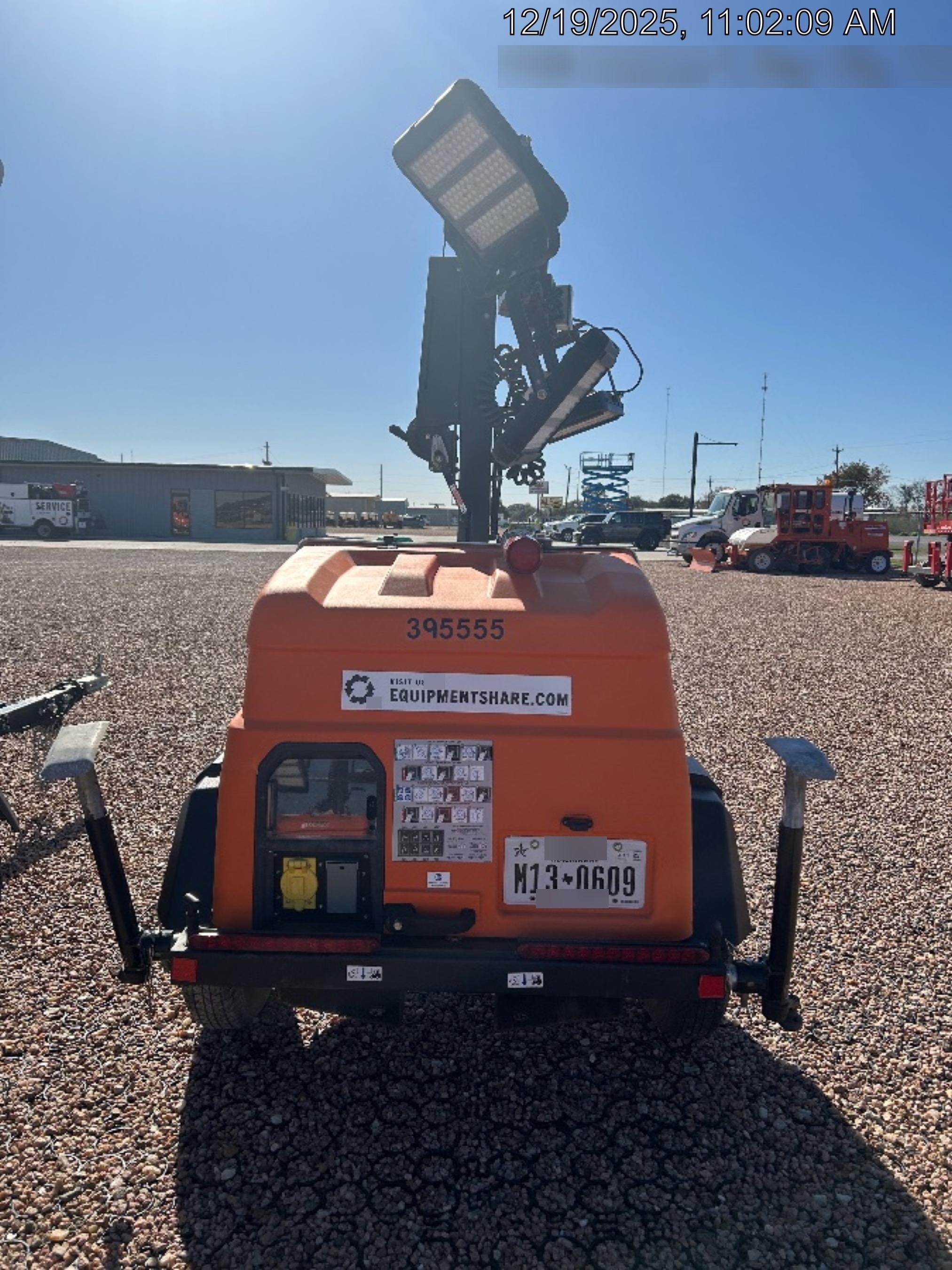 2024 Generac MLT2 Diesel, Flex Switch 120V Input, Powerzone Controller, 
(4) 320W LED Lights, 4kW Generator, 39.9 Gal Fuel Tank, 2" Ball, T3