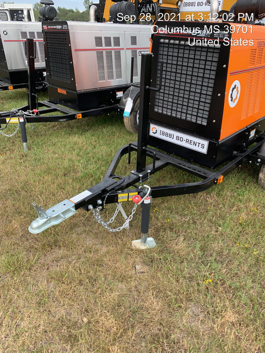 2021 Lincoln Electric Vantage 549X Ready Pak 3, ORANGE (includes trailer, cable rack, fender light kit)