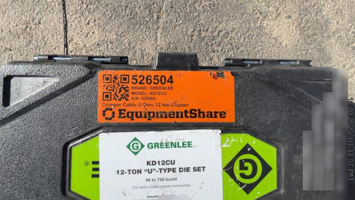 2025 GREENLEE KD12CU