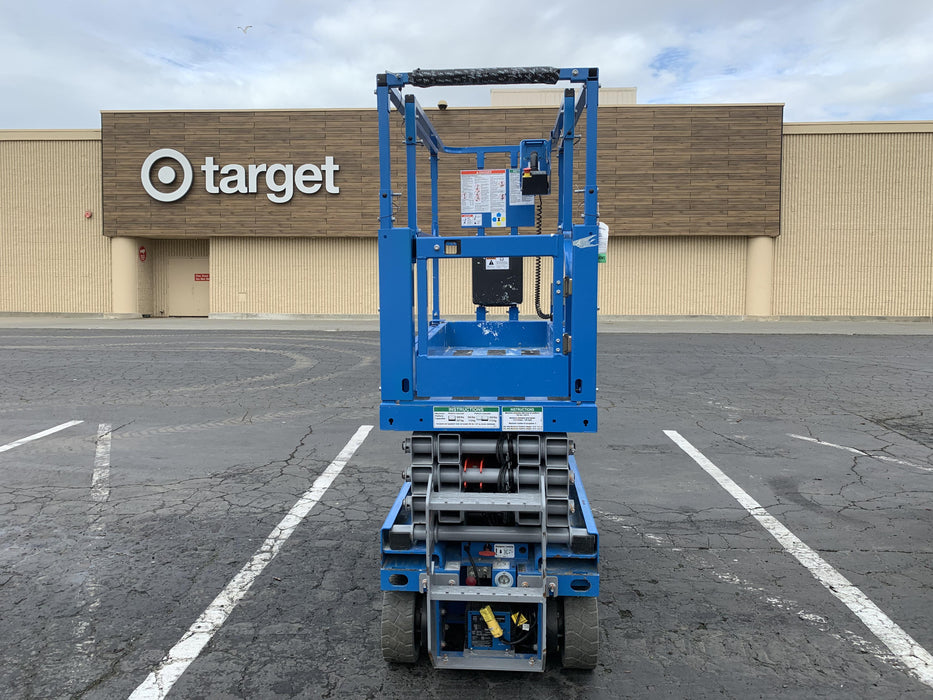 2020 Genie GS-1930 Solid Non Marking Tires, Beacon, Folding rails with half height swing gate, 800W Inverter