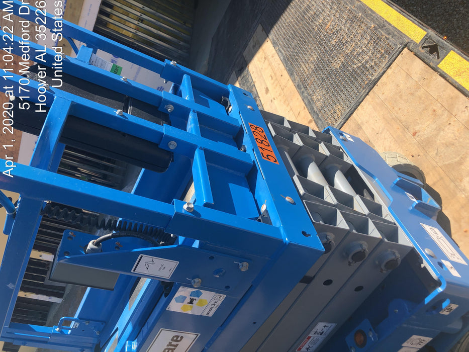 2019 Genie GS-1930 Fixed Rails with Chain Entry