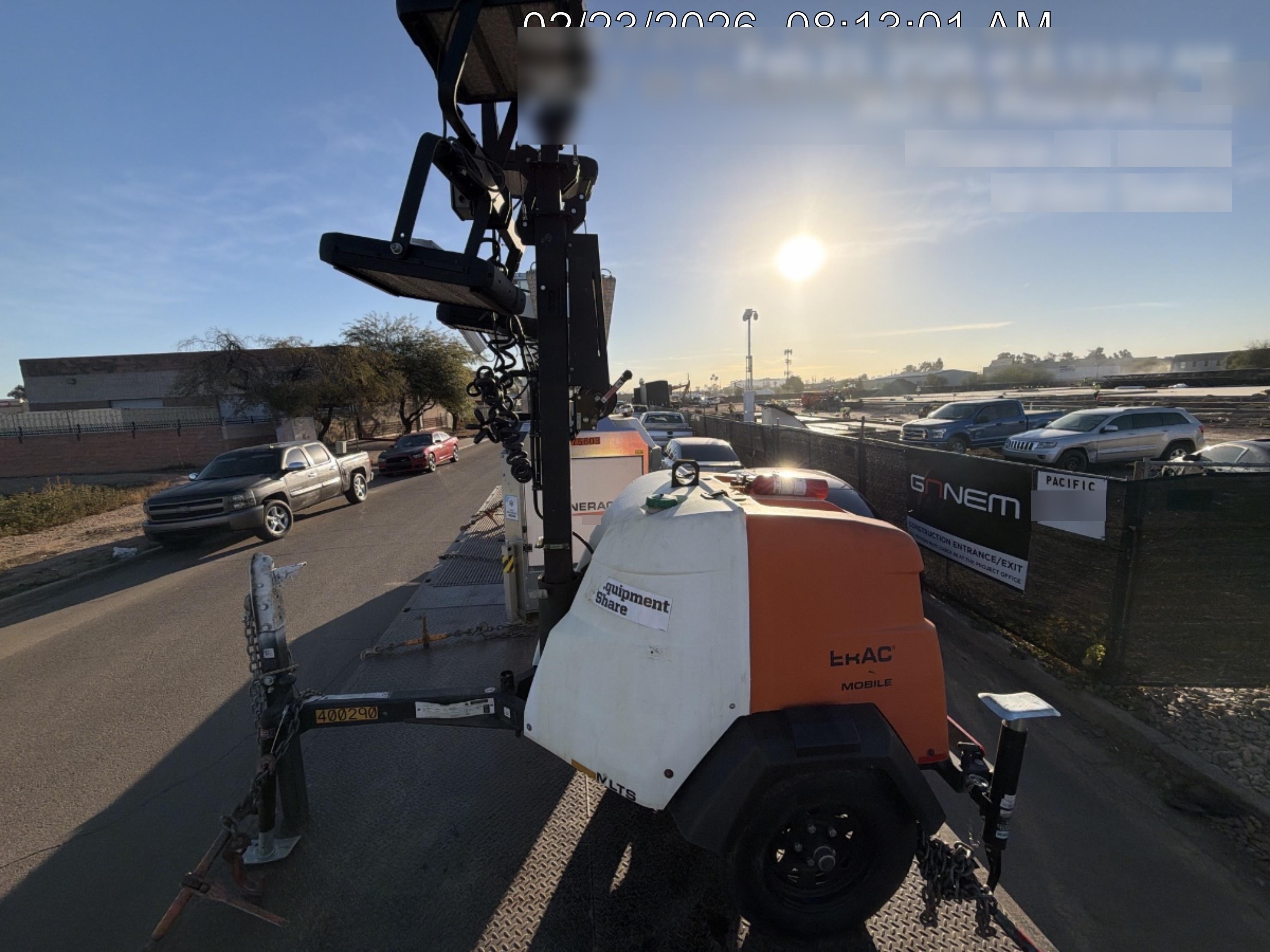 2024 Generac MLT2 Diesel, Flex Switch 120V Input, Powerzone Controller, 
(4) 320W LED Lights, 4kW Generator, 39.9 Gal Fuel Tank, 2" Ball, T3