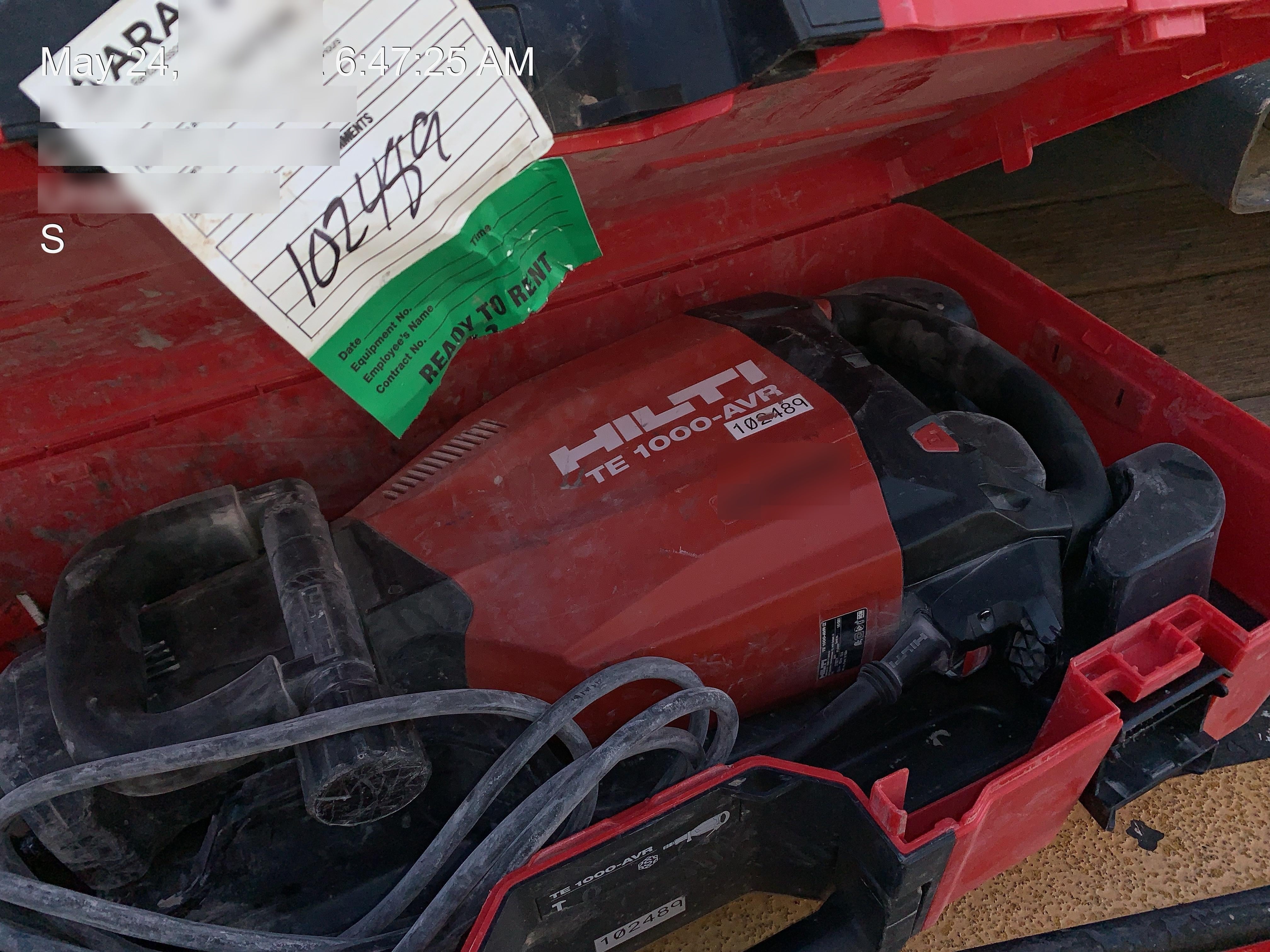 2020 HILTI TE 1000-AVR