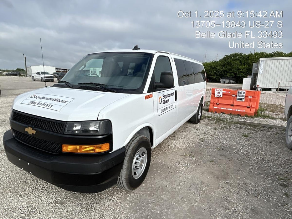 2025 CHEVROLET Express Van - Rental