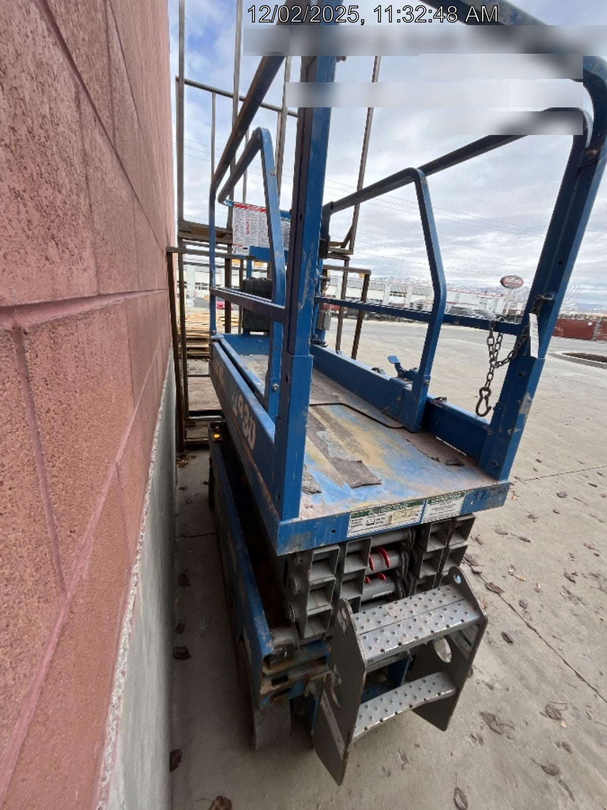 2018 Genie GS-1930 Genie GS-1930 w/Fixed Rail, Chain Entry