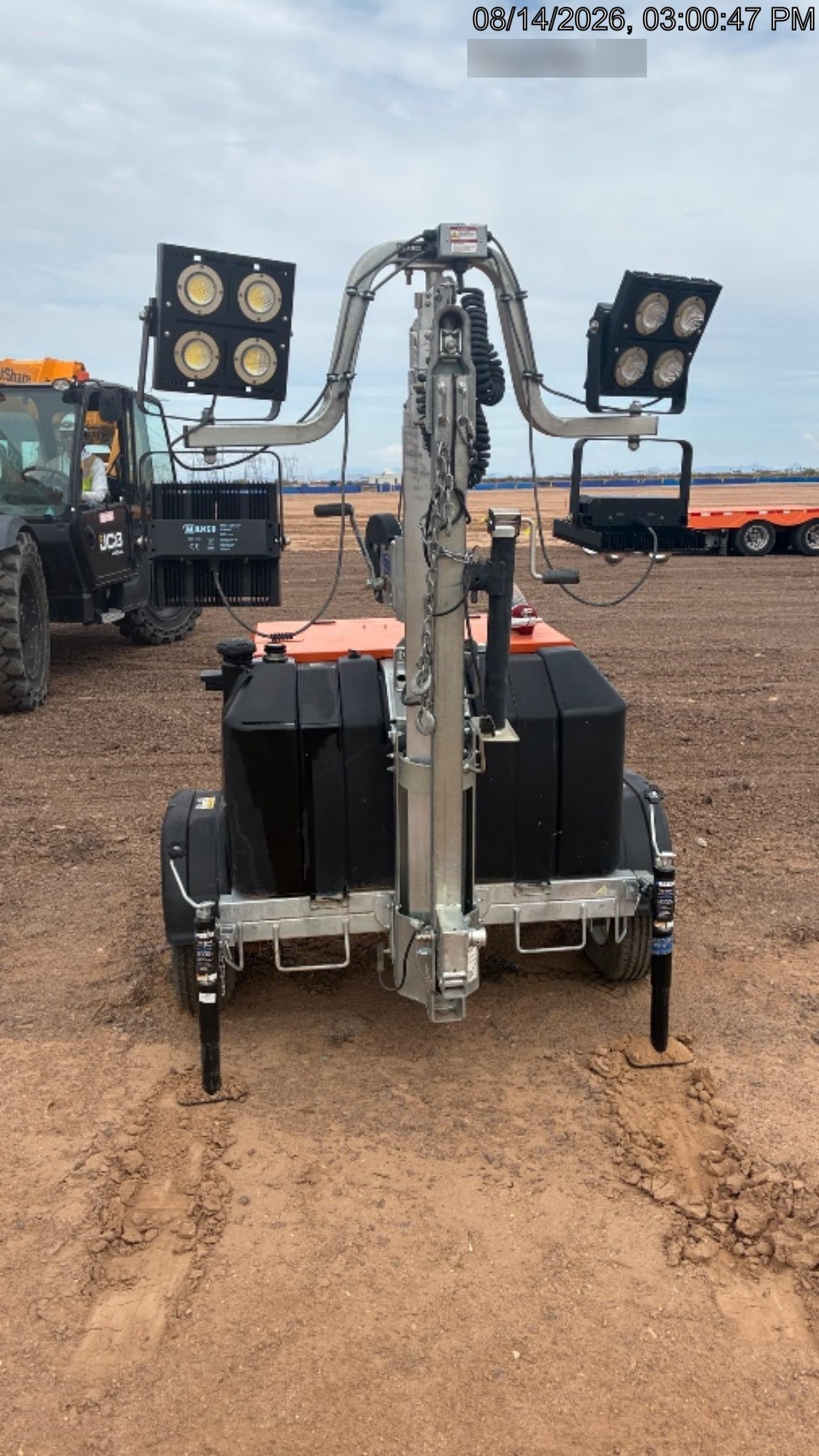 2024 Wanco WLTT-4MM4K Diesel, Deep Sea Controller, Shore Power Plug, Auto Start, (4) 350W LED Floodlights, 4kW Generator, 60 Gal Fuel Tank, 2" Ball, T3