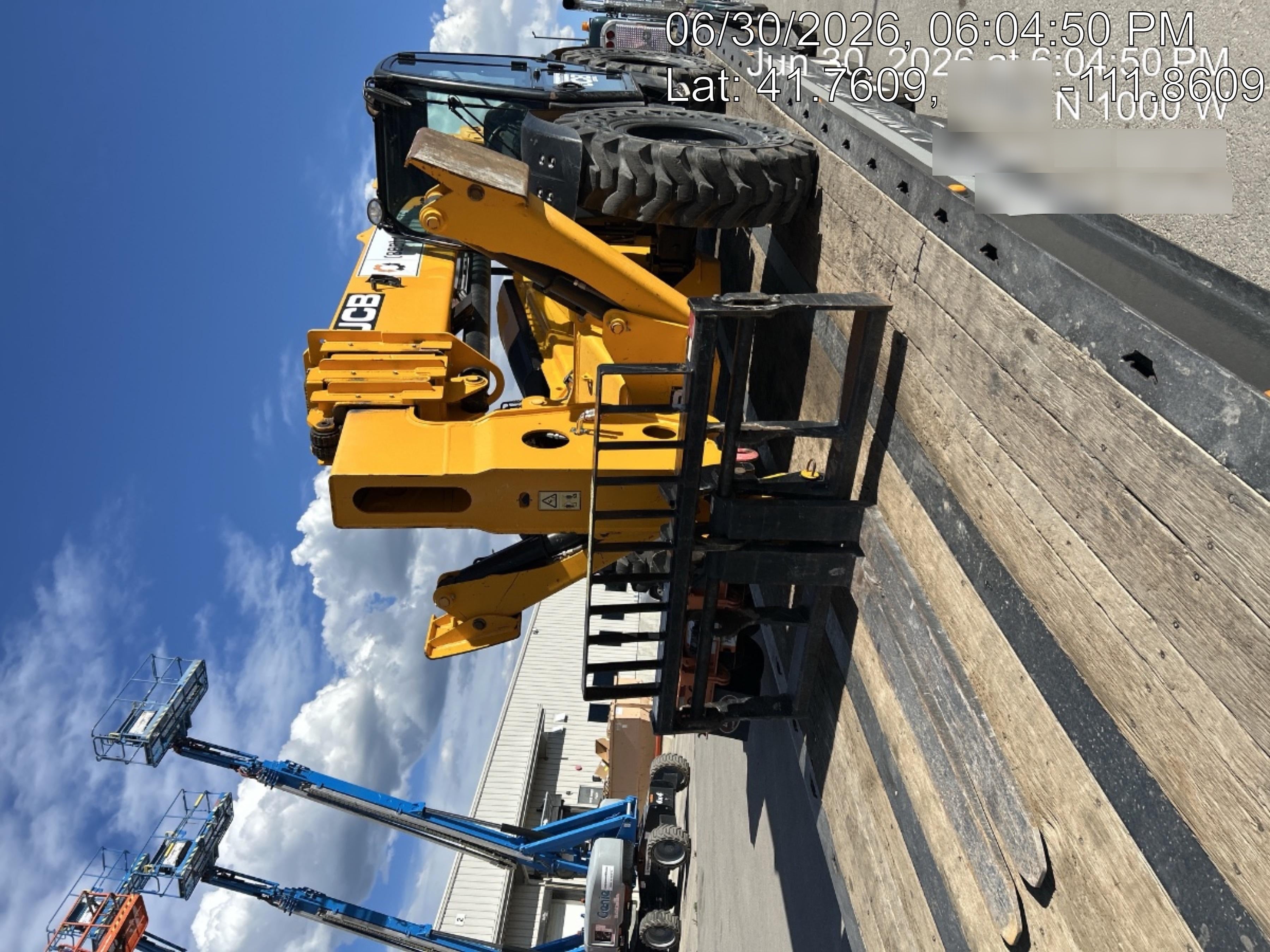 2020 JCB 510-56 Cab/Heat/Air, Solid Tires, Work Lights, Beacon, Aux Hydraulics, Back up Alarm, Lifting Eye, ES Decals