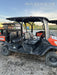 2022 Kubota RTV-X1140W-H Plastic Canopy, Windshield Acrylic Clear, LED Strobe Light, Wire Harness Kit, Back up Alarm