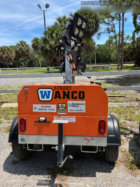 2023 Wanco WLTT-4MM4K Diesel, Deep Sea Controller, Shore Power Plug, Auto Start, (4) 350W LED Floodlights, 4kW Generator, 60 Gal Fuel Tank, 2" Ball, T3