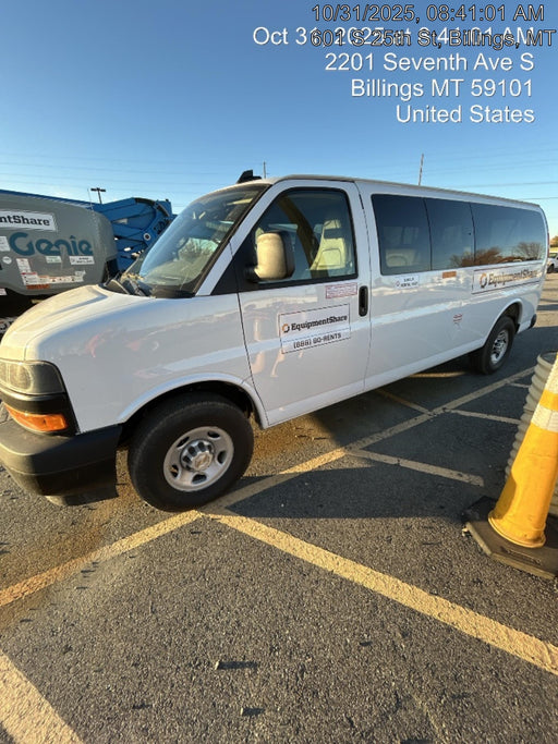 2025 CHEVROLET Express Van - Rental