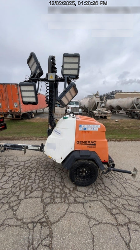 2023 Generac MLT2 Diesel, Flex Switch 120V Input, Powerzone Controller, 
(4) 320W LED Lights, 4kW Generator, 39.9 Gal Fuel Tank, 2" Ball, T3